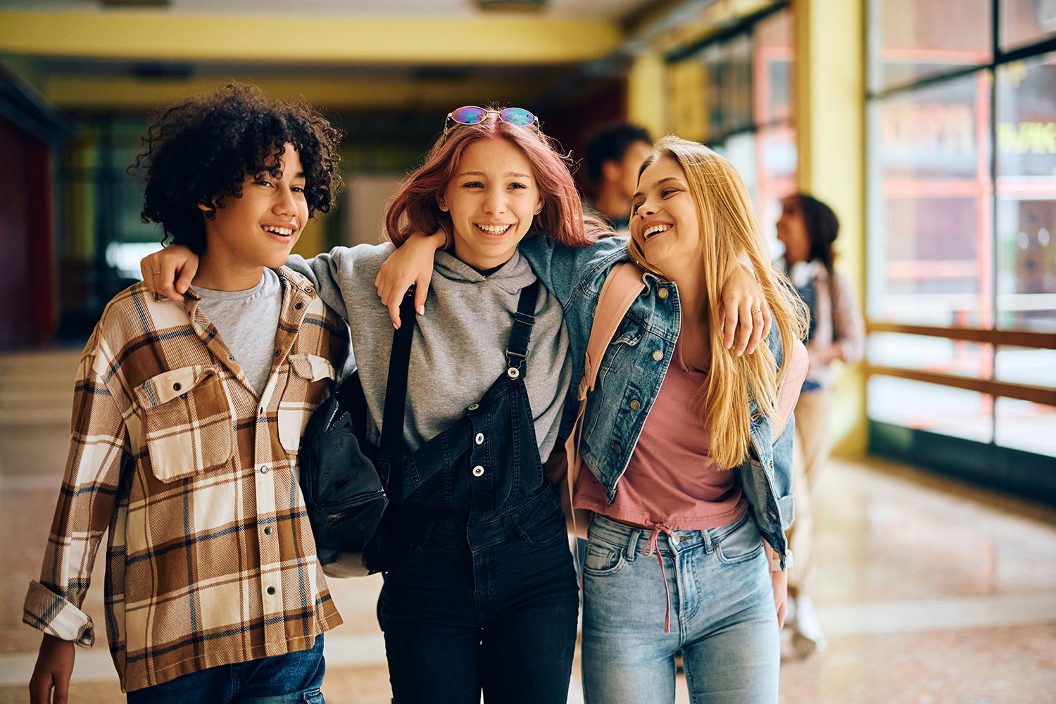 A group of friends hanging out together