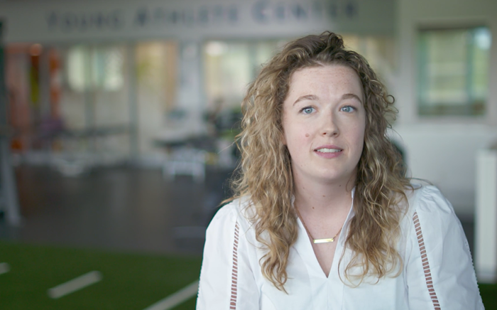 Photo of Hana Bernhardson, PT, DPT, a physical therapist at St. Louis Children's Hospital