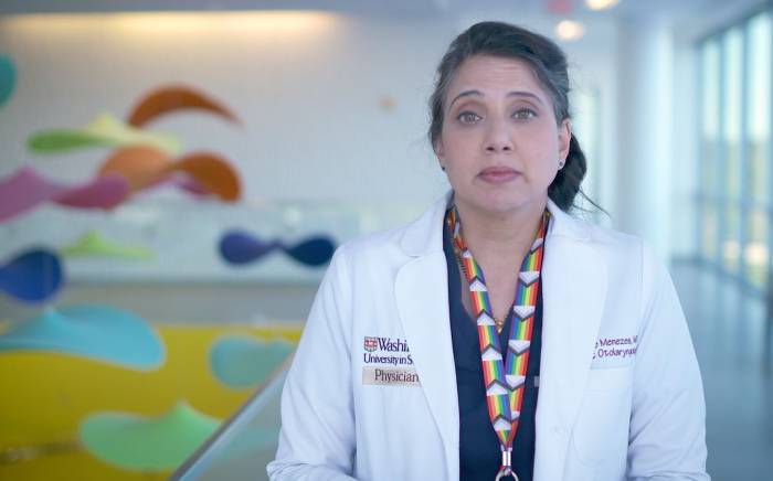 Picture of Maithilee Menezes, MD, an otolaryngologist at St. Louis Children’s Hospital